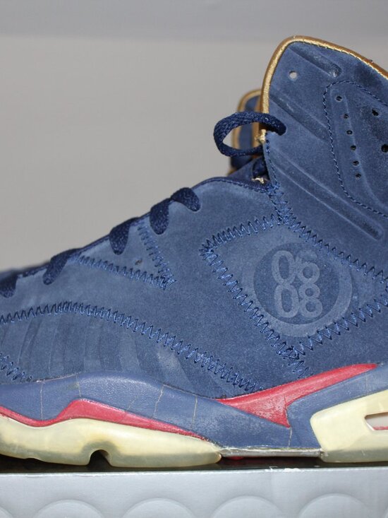 NIKE AIR JORDAN VI 6 RETRO DB DOERNBECHER MENS BASKETBALL SHOES -MENS SIZE 12 main image 7